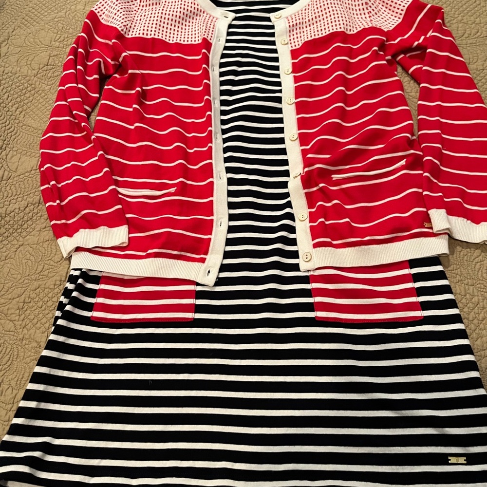 Tommy Hilfiger Cotton Sweater plus T-shirt Dress Sz.M . Never Worn.
